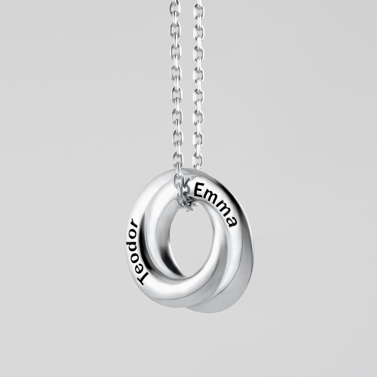 Circle Of Love 2x Sterling Silver