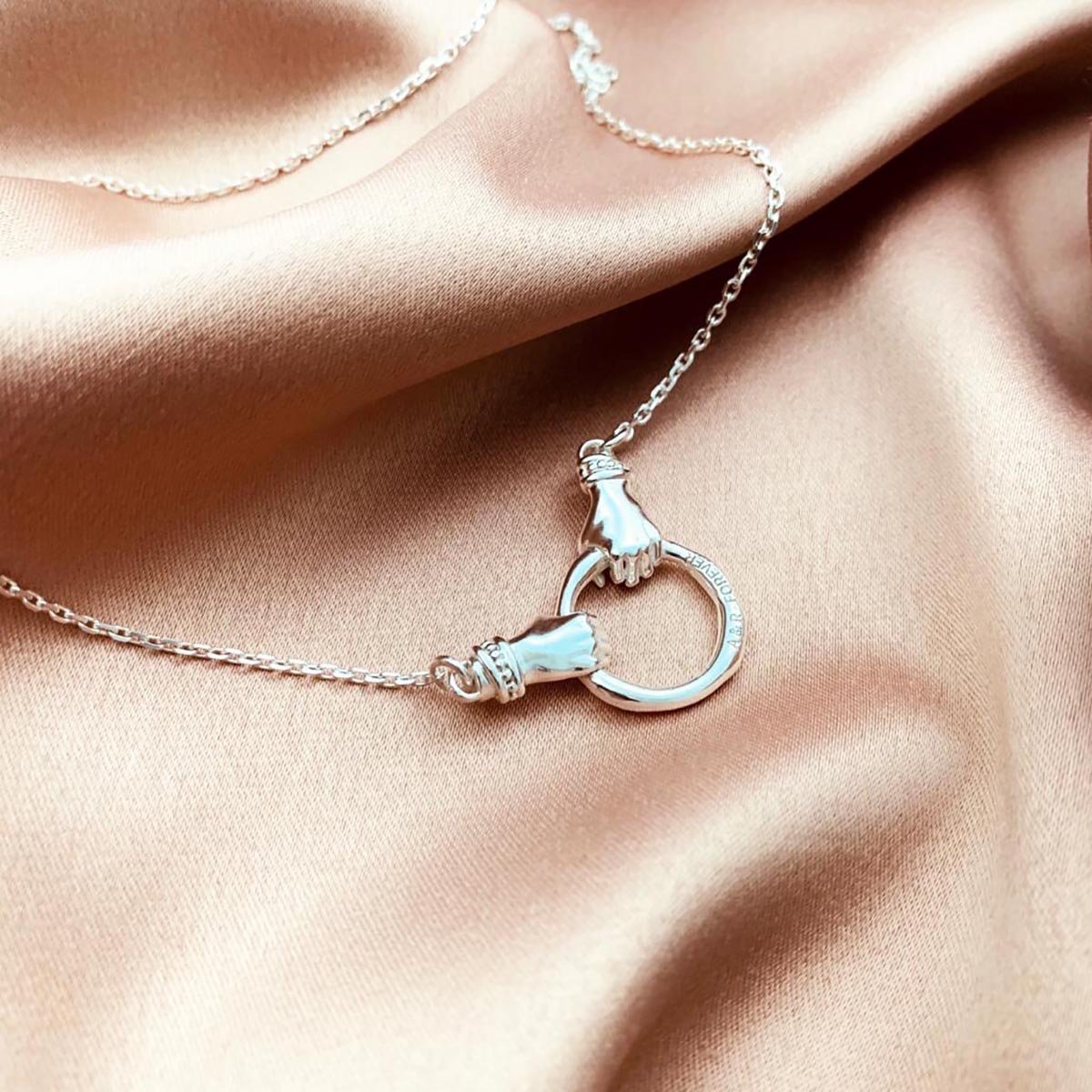 Promise Ring Diamond Pendant | SK Jewellery