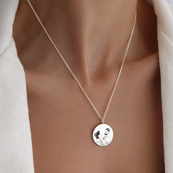 Engravable Heart Tag Pendant | Sterling silver | Pandora NZ