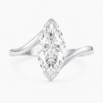 Zana Ring Bypass 2ct Marquise Diamond White Gold