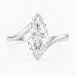 Zana Ring Bypass 2ct Marquise Diamond White Gold