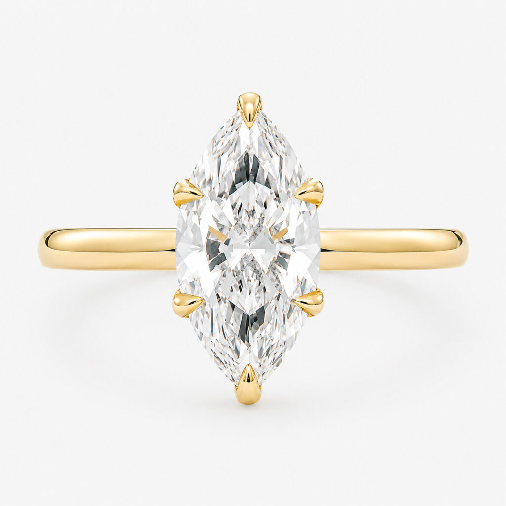 Royal Spark 2ct Marquise Diamond Ring