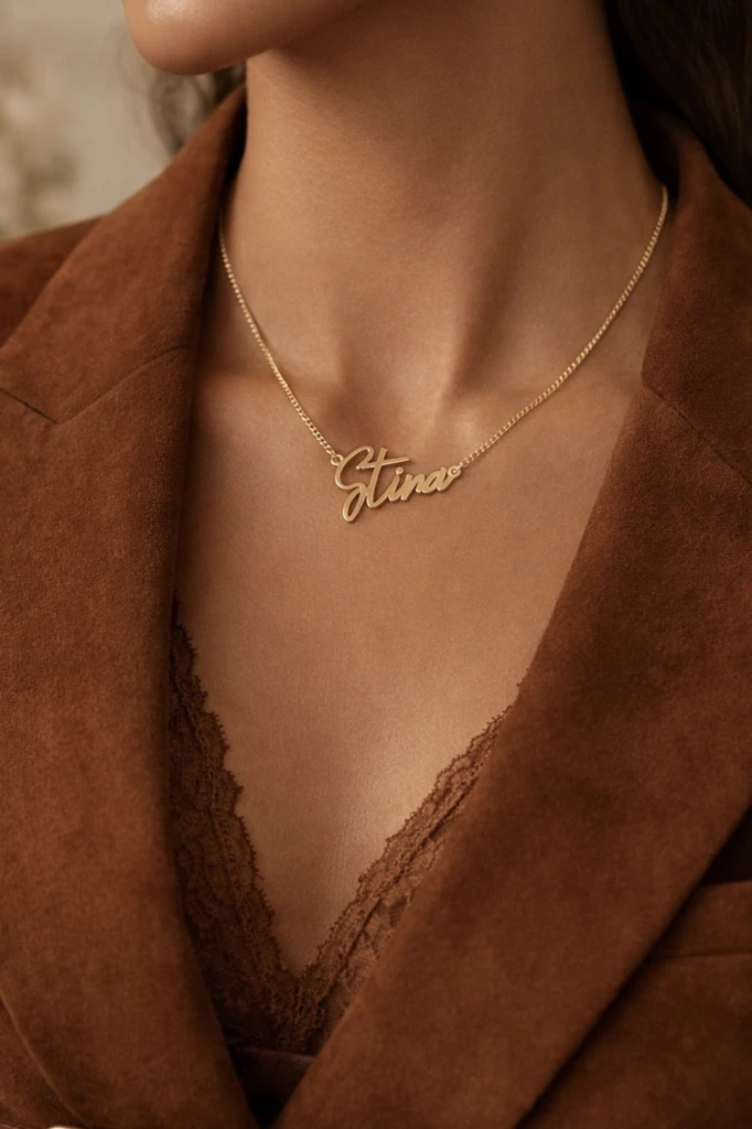 Free Style Name Necklace
