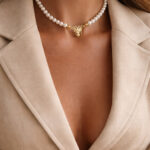 The Eagle Choker with Pearls