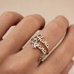 Two Names Love Ring