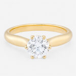 Rozafa Ring 1ct Round Brilliant High Set