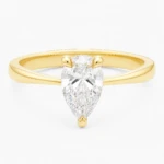 Elodie 1ct Pear Diamond Ring