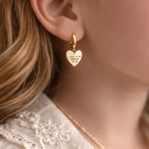 Mini Heart Earrings