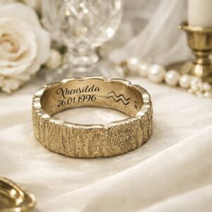 Rugova Wood Texture Ring