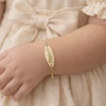 Extended Oval Baby Bracelet