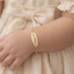 Extended Oval Baby Bracelet