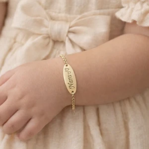 Extended Oval Baby Bracelet