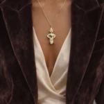 Goddess on Throne Prishtina Necklace