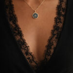 Enamel Zodiac Disc Necklace