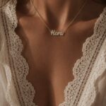 Sparkling Cursive Name Necklace