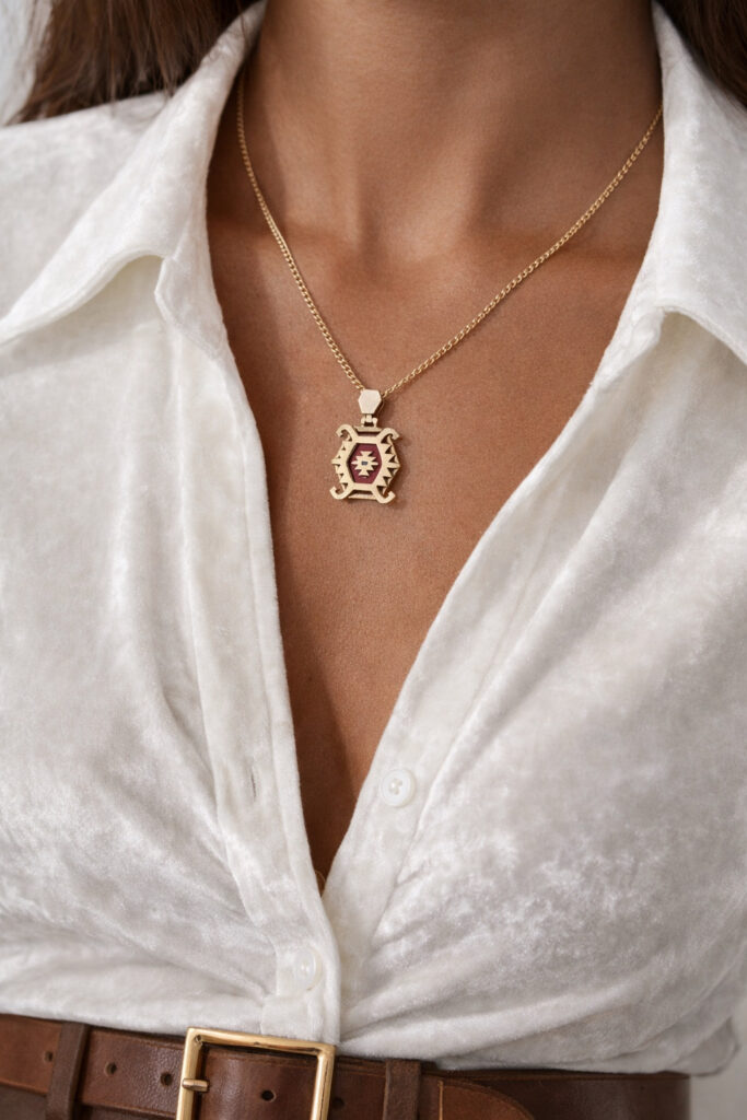 Rug Eagle Necklace