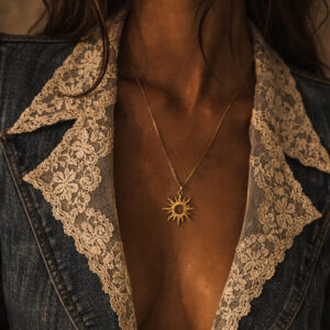 Golden Sun Necklace