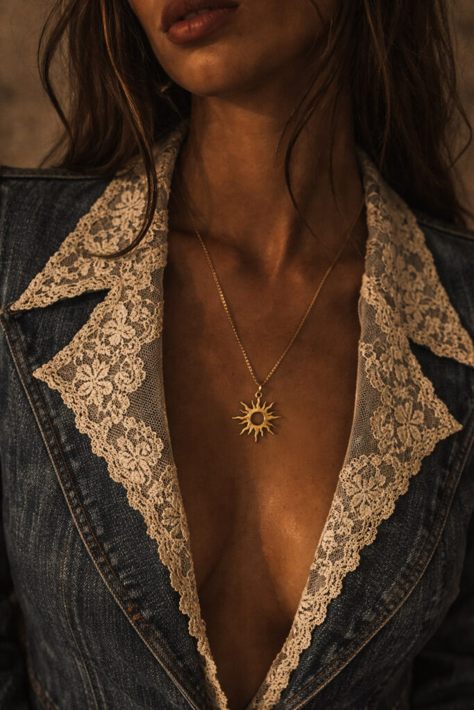 Golden Sun Necklace
