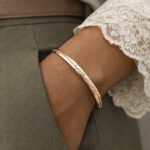 Eva Line Bangle Bracelet