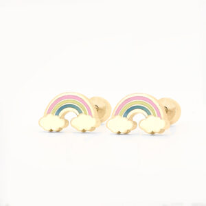 Second October Rainbow Earrings
