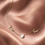 Eternal Bond Breast Milk Name Necklace