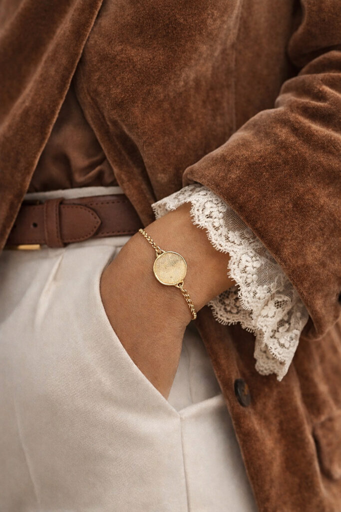 Warm Touch Fingerprint Bracelet