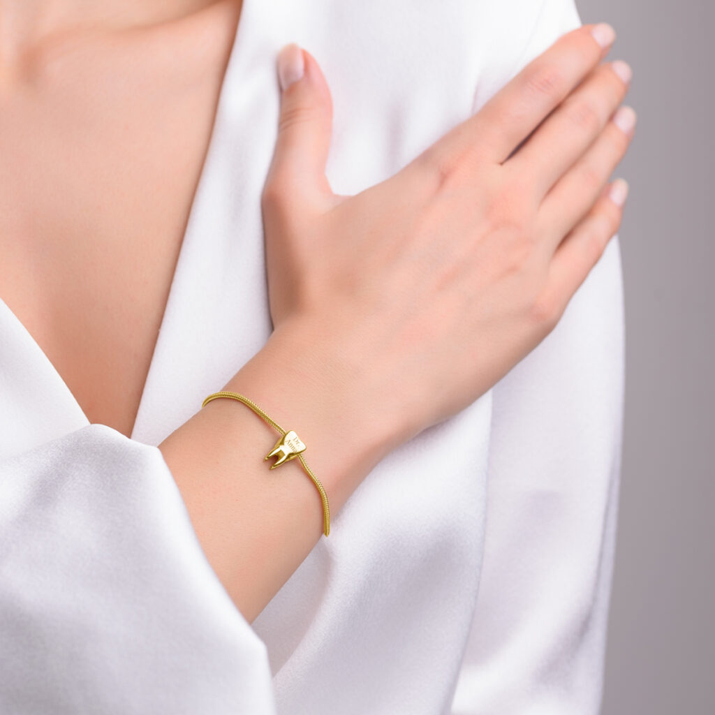 Personalized 3D Tooth Bracelet