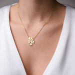 Family Tree with Seven Leaves Necklace