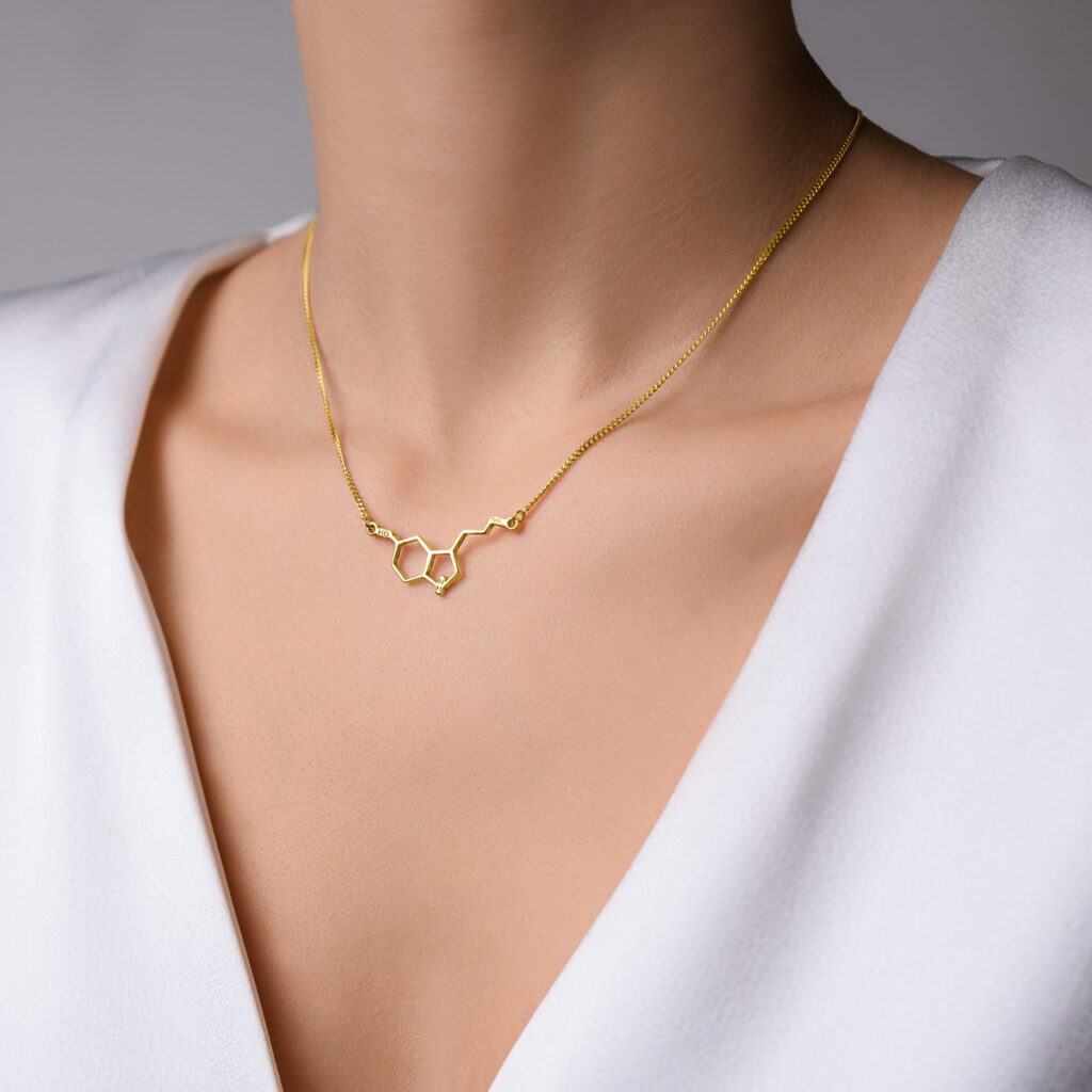 Dopamine Happiness Hormone Necklace