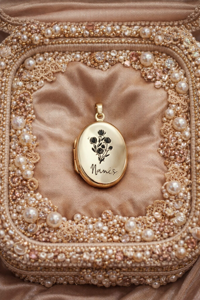 Oval Personalized Charm Locket