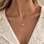 Minimal Gjergj Kastrioti Eagle Necklace