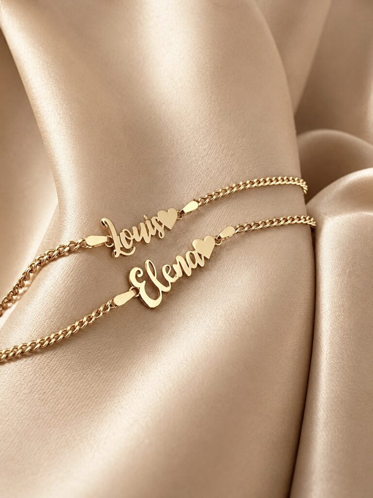 Heartline Personalized Name Bracelet