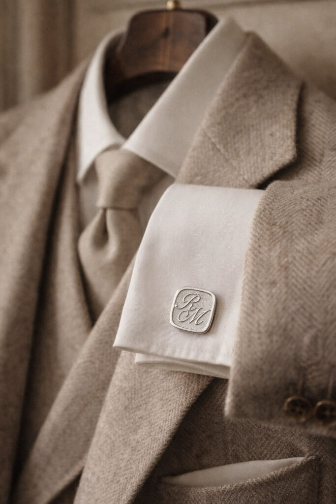Heritage Initial Cufflinks