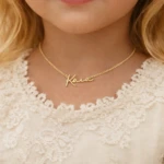 Mini Free Style Name Necklace