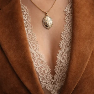 Victorian Personalized Necklace