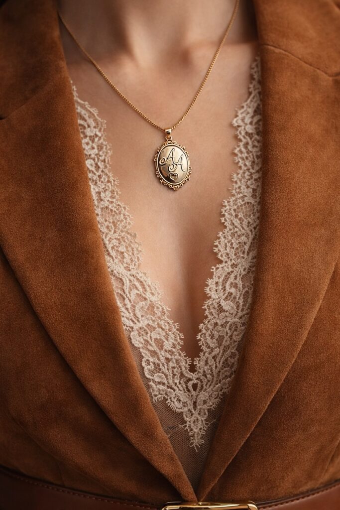 Victorian Personalized Necklace