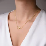 Heart to Infinity Necklace