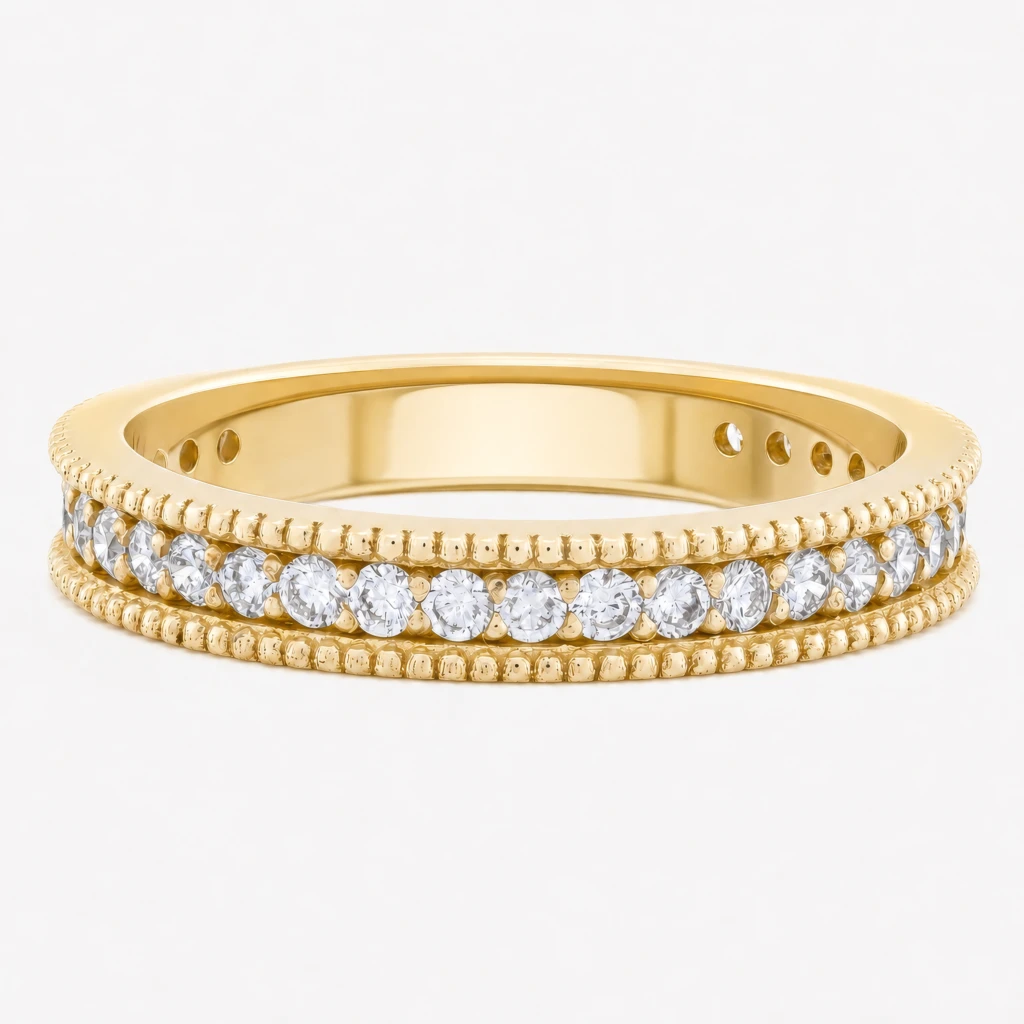 Adorn Pavé Wedding Band
