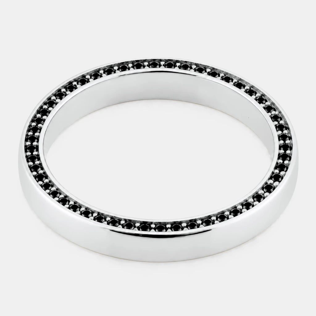 Forever Wedding Band 3mm White Gold