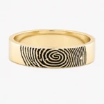 Love Imprint 5mm Wedding Band