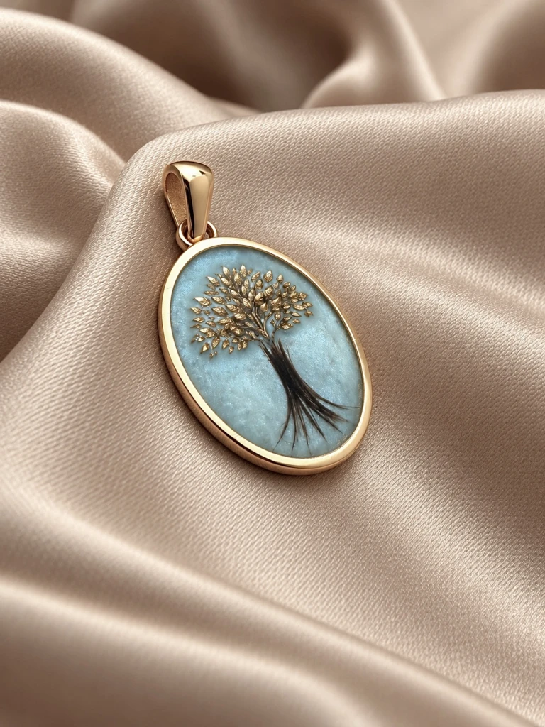 Rrënjë Dashurie Breast Milk & Baby Hair Keepsake Charm