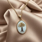 Rrënjë Dashurie Breast Milk & Baby Hair Keepsake Necklace
