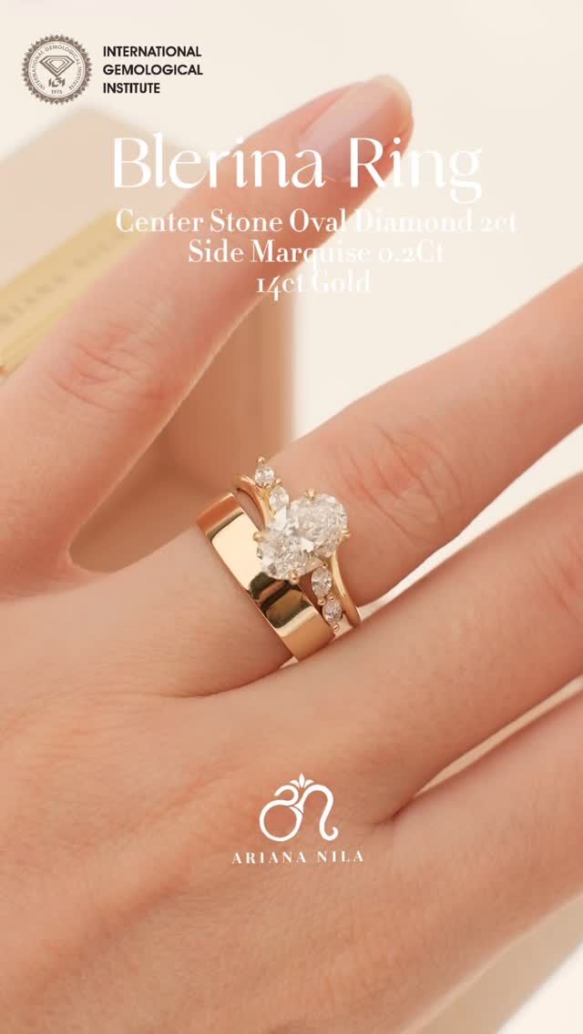 Tek ne dizajni bëhet ndjenjë. #ArianaNilaJewelry #proposal